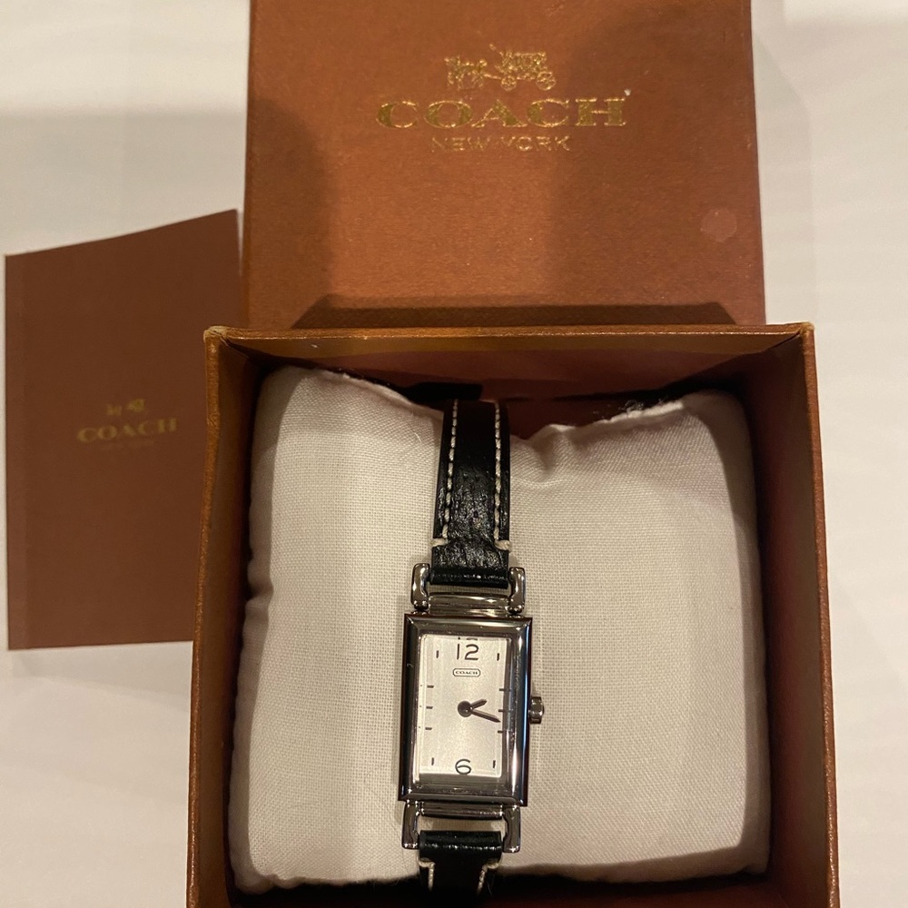 Coach women’s stainless steel watch